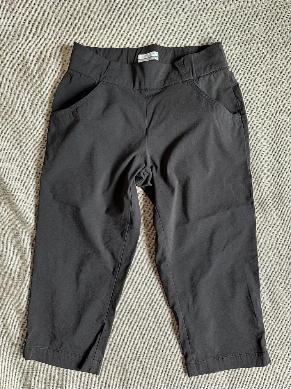 Columbia Black Stretch Capri